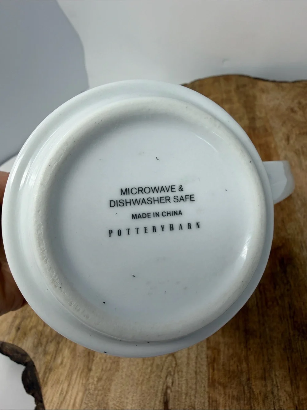 Pottery Barn Nostalgic Christmas Coffee Mug Dashing Through The Snow Landscape